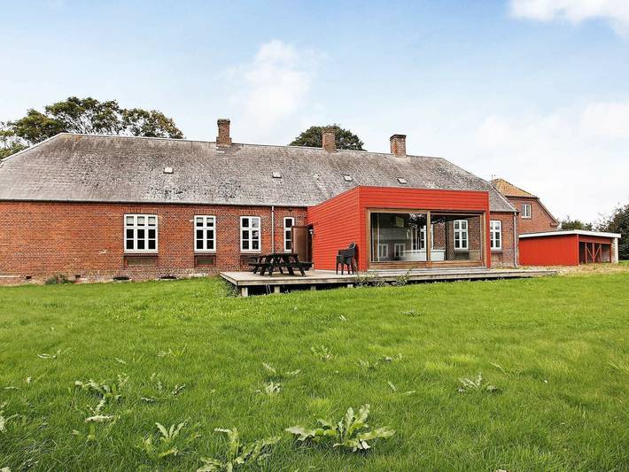 Maison de vacances pour 26 personnes, avec terrasse, animaux acceptés au Danemark