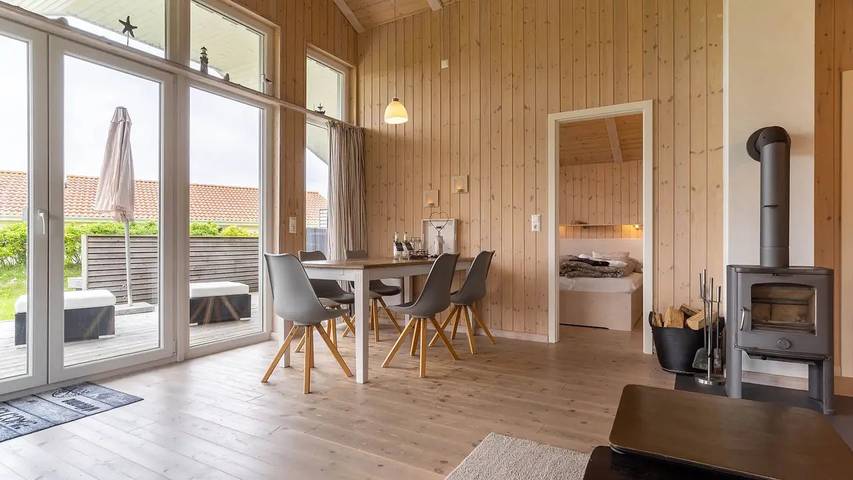 Ferienhaus für 5 Personen, mit Garten und Whirlpool sowie Sauna, mit Haustier in Wesselburenerkoog - 3