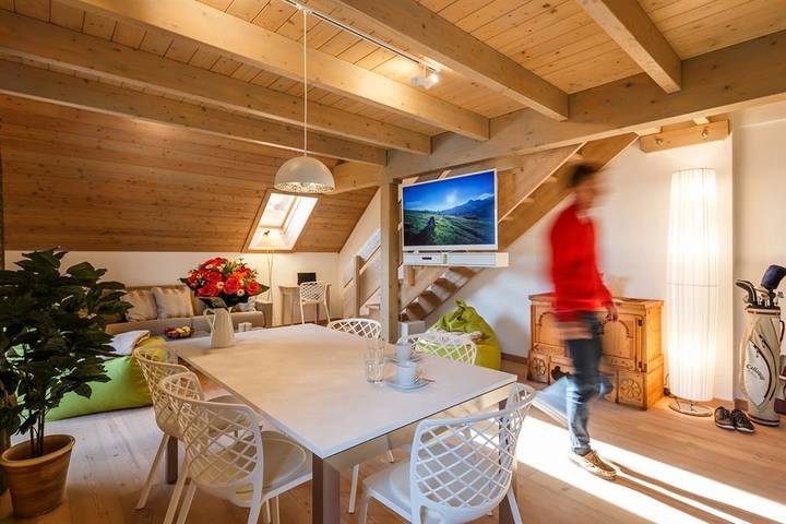 Ferienwohnung für 7 Personen, mit Balkon