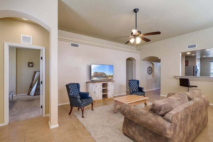 Vacation rental for 8 people, with pool in Las Cruces (New Mexico)