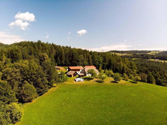 Ferienhaus für 7 Personen, mit Terrasse und Garten sowie Ausblick
