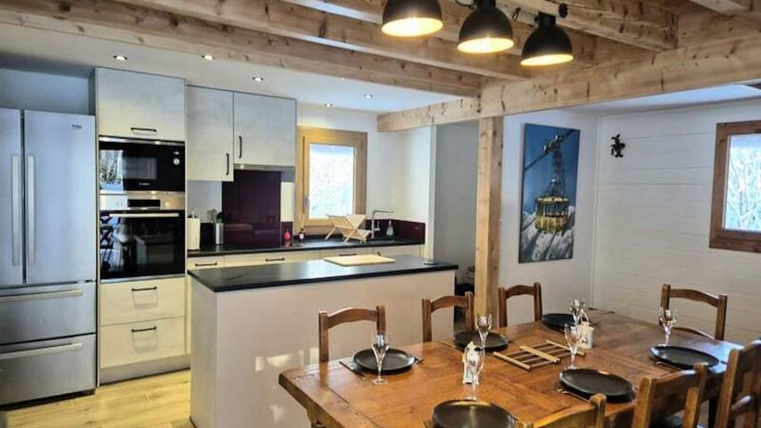 Appartement de vacances pour 7 personnes, avec jardin et piscine