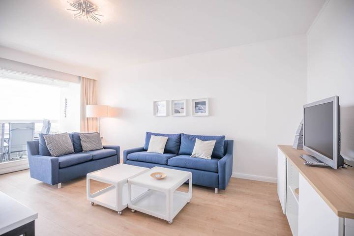 Ferienwohnung für 4 Personen, mit Balkon und Seeblick in Büsum
