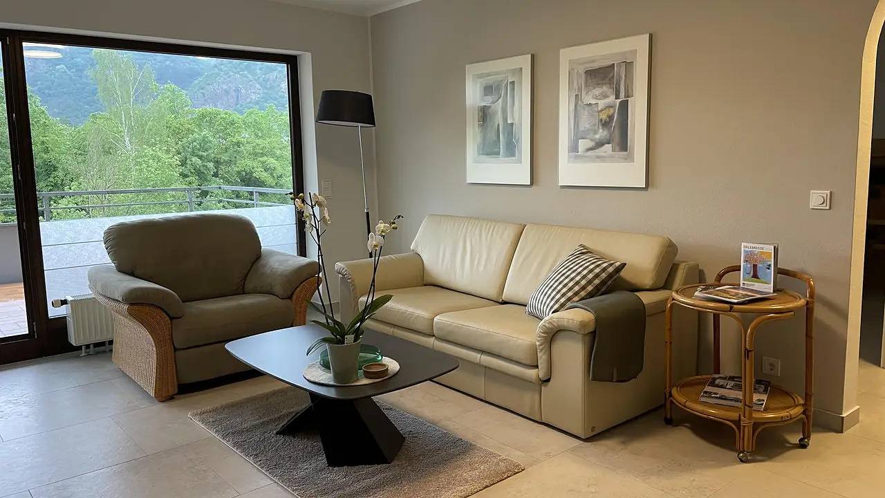 Appartement de vacances entier, Appartement de vacances pour 2 personnes avec terrasse in Bad Münster am Stein-Ebernburg, Bad Kreuznach