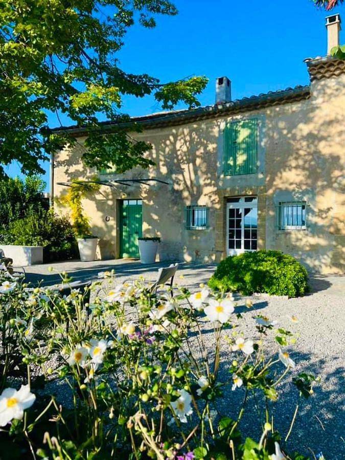 Location de vacances pour 15 personnes, avec vue et sauna ainsi que piscine et jardin, animaux acceptés à Sainte-Cécile-les-Vignes - 2