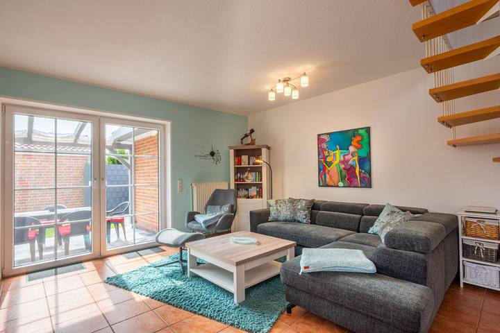 Ferienwohnung für 4 Personen, mit Sauna und Garten in Norden