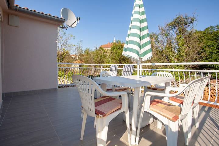 Ośrodek wypoczynkowy dla 3 osób, z balkon/ taras, zwierzęta dozwolone w Chorwacja