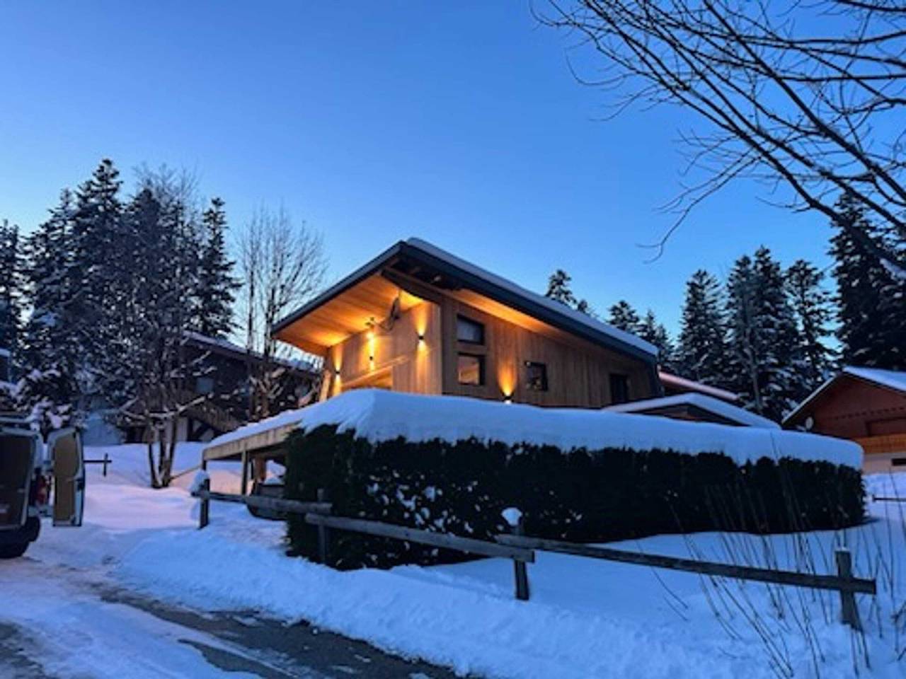 Cosy Chalet with Mountain Views in La Léchère in Doucy, La Léchère