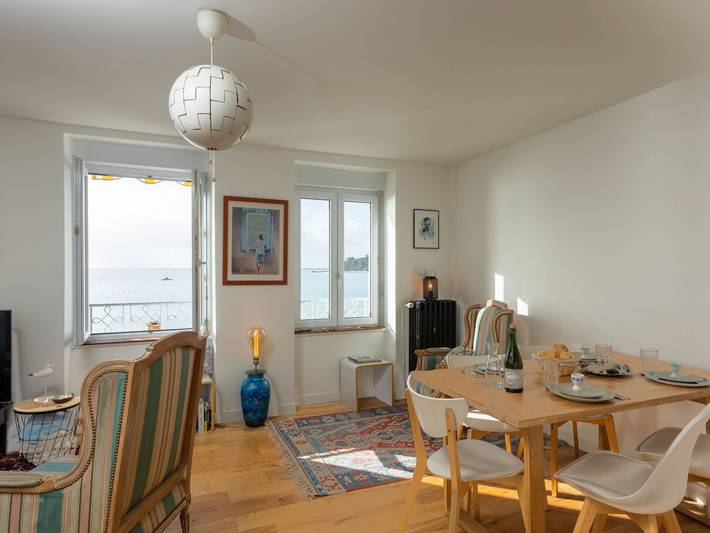 Appartement de vacances pour 4 personnes, avec terrasse dans Port de Cancale