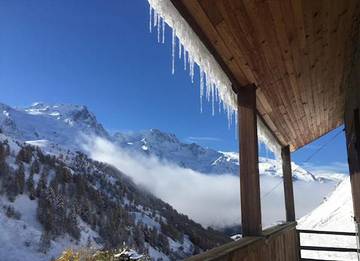 Cottage pour 4 personnes, avec vue ainsi que jardin et terrasse, animaux acceptés à La Grave