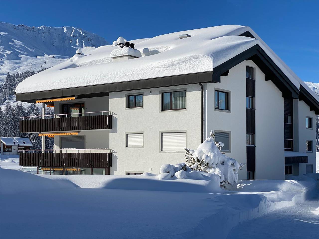 Ganze Wohnung, Triangel C Horbach in Churwalden, Plessur Alpen