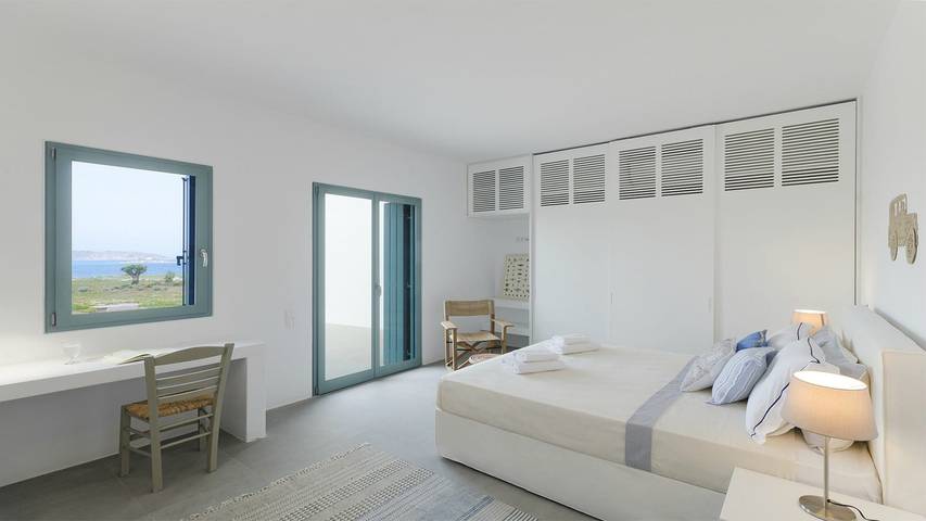 Location de vacances pour 10 personnes, avec jardin ainsi que vue sur l’océan et terrasse dans Náoussa - 3