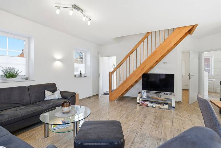 Ferienhaus für 6 Personen, mit Terrasse und Garten sowie Sauna, mit Haustier