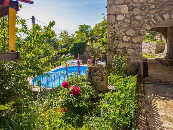 Ferienhaus für 6 Personen, mit Balkon und Ausblick sowie Garten in Lovran - 4