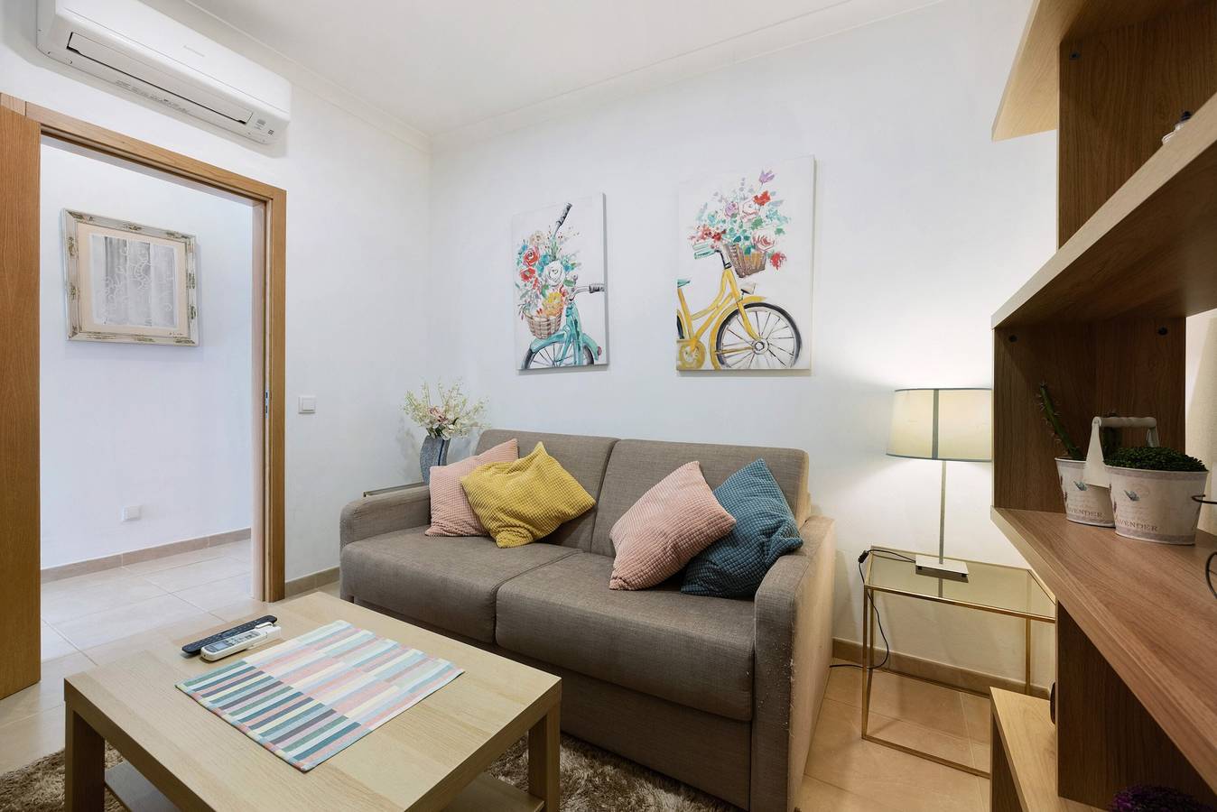 Casa vacanze "Casinha Azul" con 2 terrazze private, aria condizionata e Wi-Fi in Santa Maria, Lagos