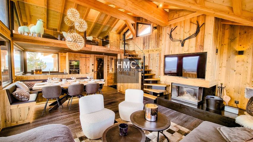 Chalet pour 8 personnes, avec vue sur le lac et terrasse, animaux acceptés à Les Angles - 2