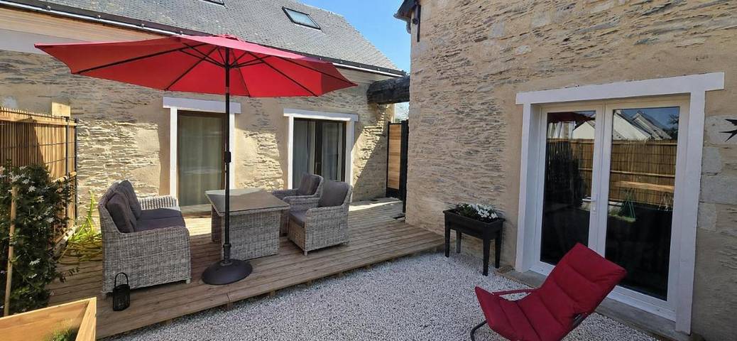 Maison de vacances pour 4 personnes, avec Balcon et Terrasse