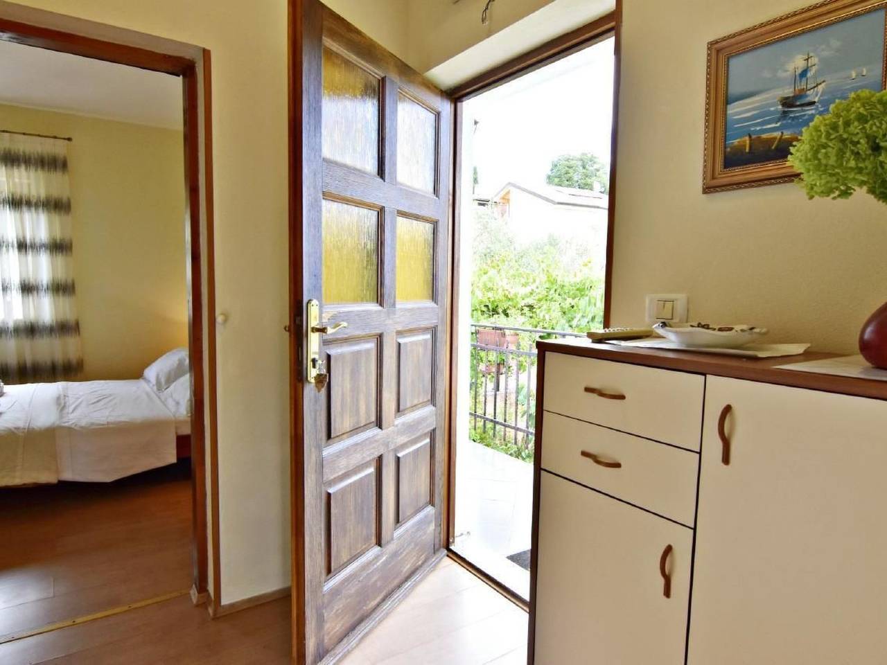 Entire apartment, In Savudrija mit Privatem Garten und Panoramablick in Umag, Umag Region