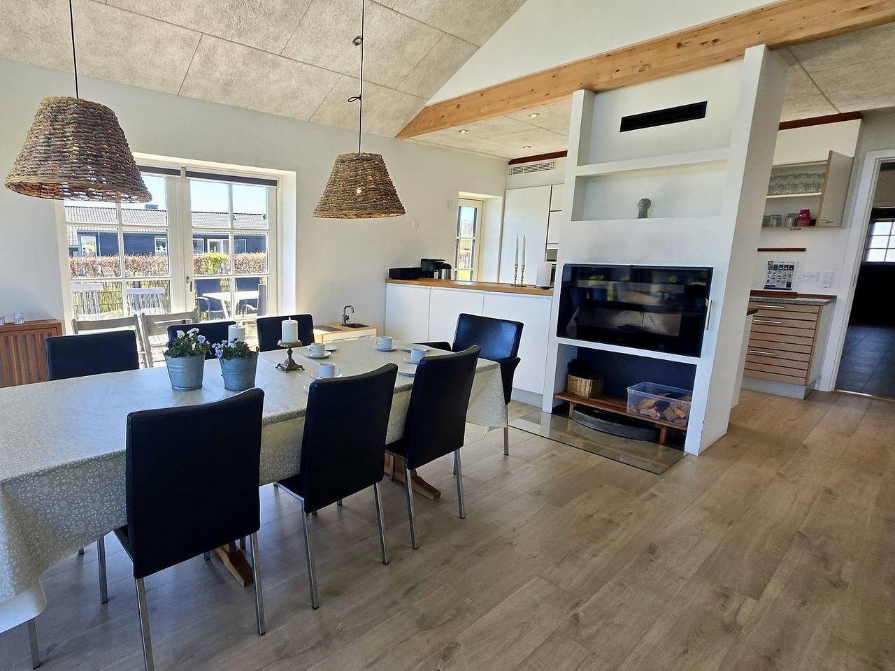 Modernes Ferienhaus mit Meerblick, in Strandnähe in Sydals, Mommark