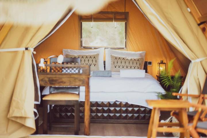 Camping für 2 Personen, mit Ausblick und Garten sowie Sauna, mit Haustier in Saaremaa - 4