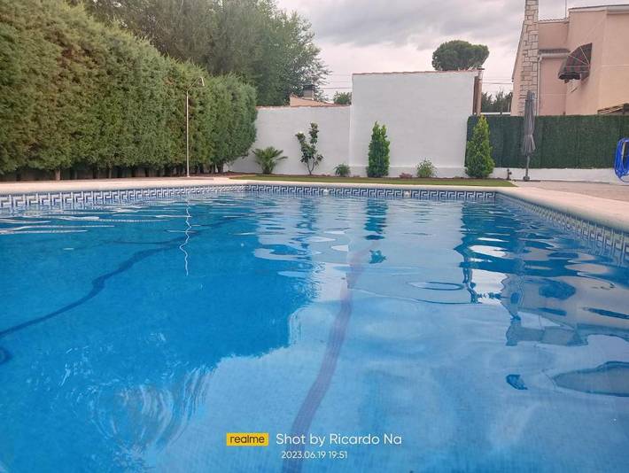 Casa rural para 8 personas, con Balcón y Terraza además de Jardín y Piscina en Alcabón - 3