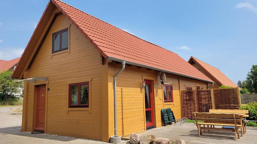 Vakantiehuis voor 4 personen, met tuin en terras in Waren (Müritz)