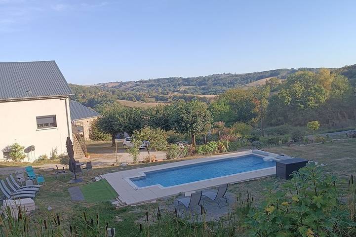 Maison de vacances pour 10 personnes, avec jardin