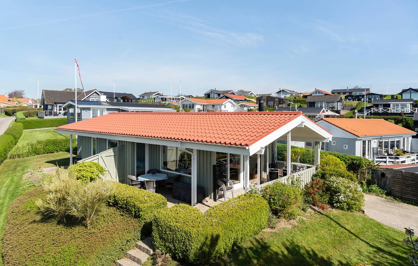 Feriehus for 5 personer med terrasse in Hejlsminde, Lillebælt