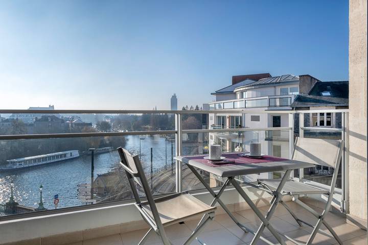 Appartement de vacances pour 4 personnes, avec terrasse et vue sur le lac à Nantes
