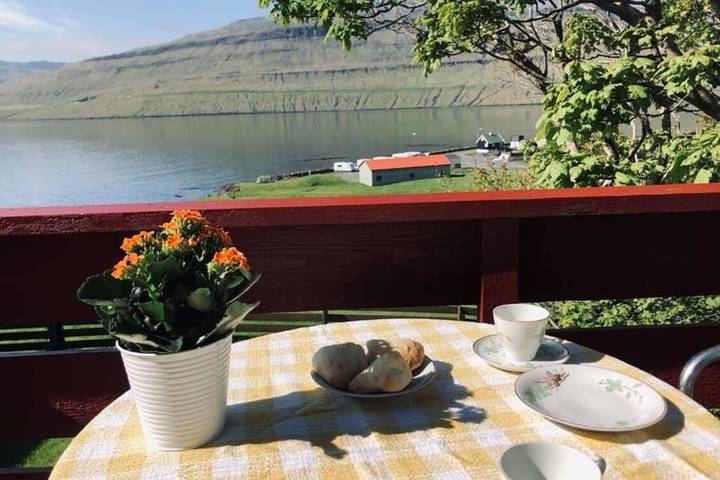Location de vacances pour 6 personnes, avec jardin ainsi que vue et balcon dans les Îles Féroé - 3