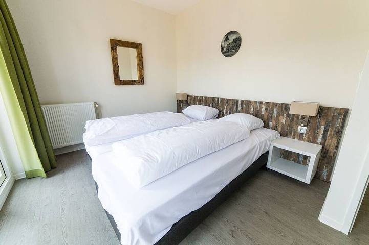 Appartement de vacances pour 4 personnes, avec piscine et jardin, animaux acceptés