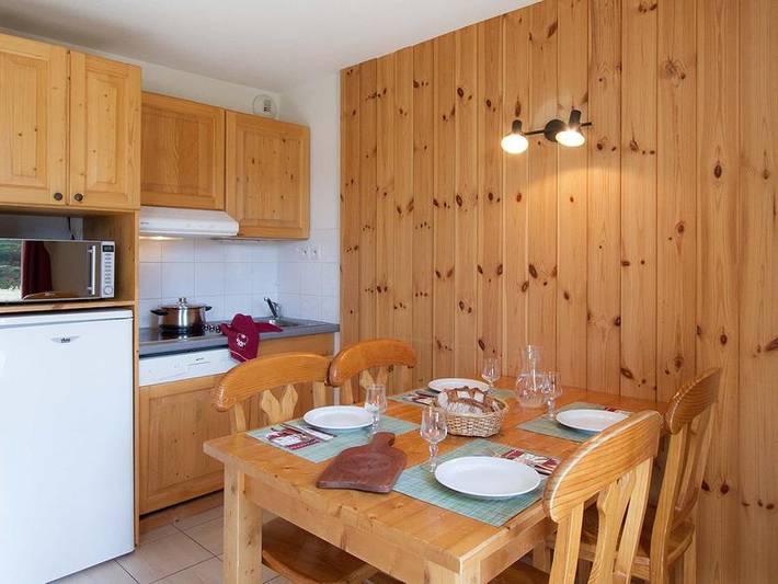 Chalet pour 4 personnes, avec Balcon ainsi que Terrasse et Sauna dans La Joue du Loup - 2