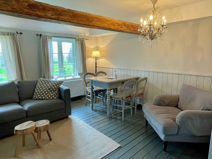 Reetdach-Ferienhaus "Kätchens Glück" in Schuby in Dörphof, Rendsburg-Eckernförde