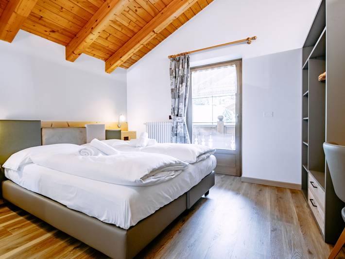 Ferienwohnung für 6 Personen, mit Garten und Balkon im Val di Fassa - 4