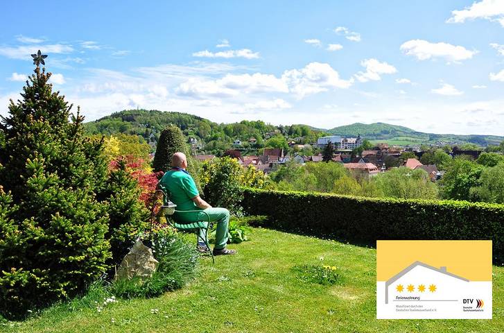 Ferienwohnung für 2 Personen, mit Balkon/Terrasse und Terrasse am Rennsteig - 2