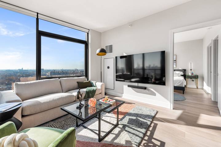 Apartament wakacyjny dla 20 osób, z ogród i balkon, Dla rodziny w Chicago