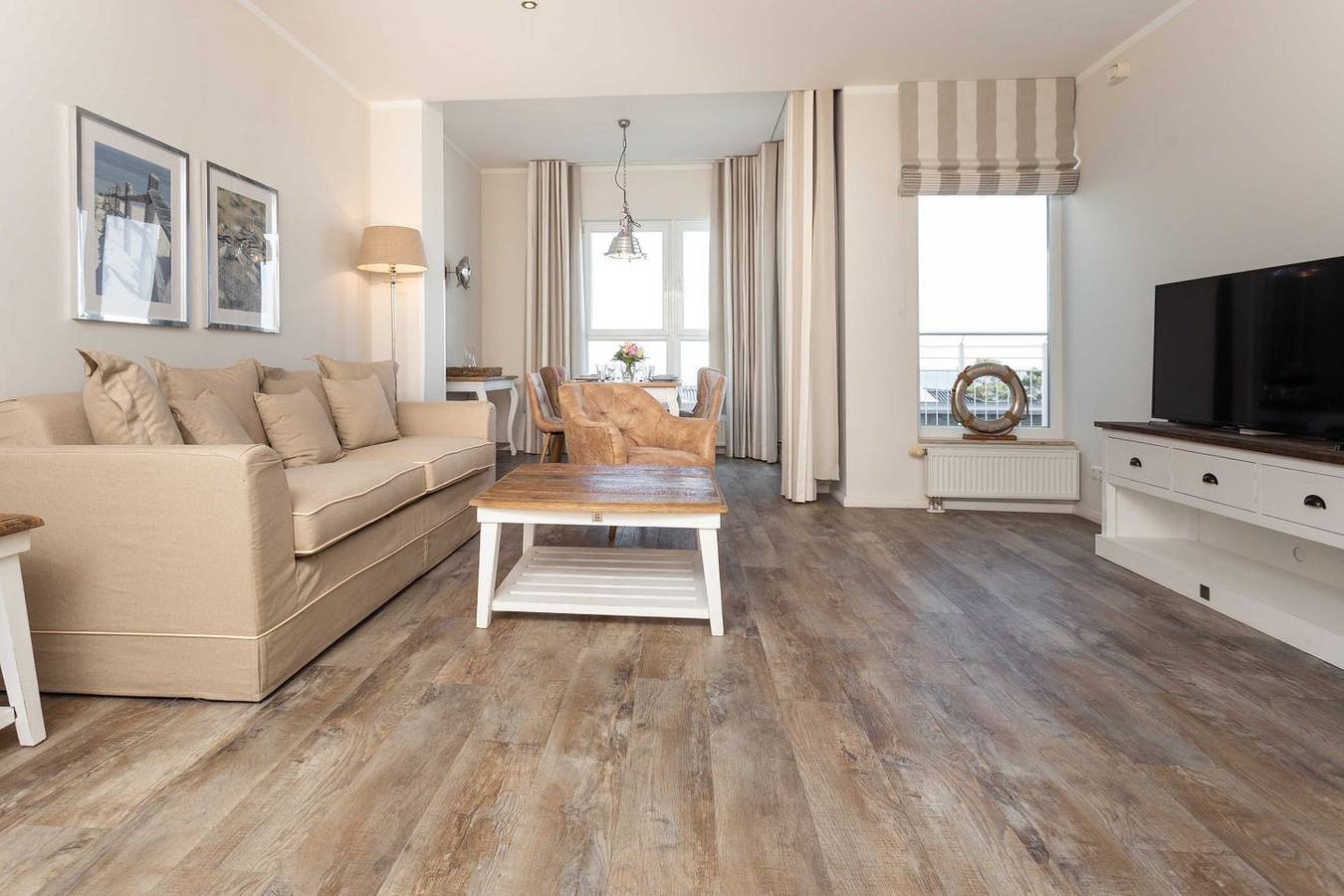 Apartamento entero, Moderne Ferienwohnung in Strandnähe mit Meerblick, Sauna, Fitnessraum, Fahrstuhl in Ostseebad Binz, Binz