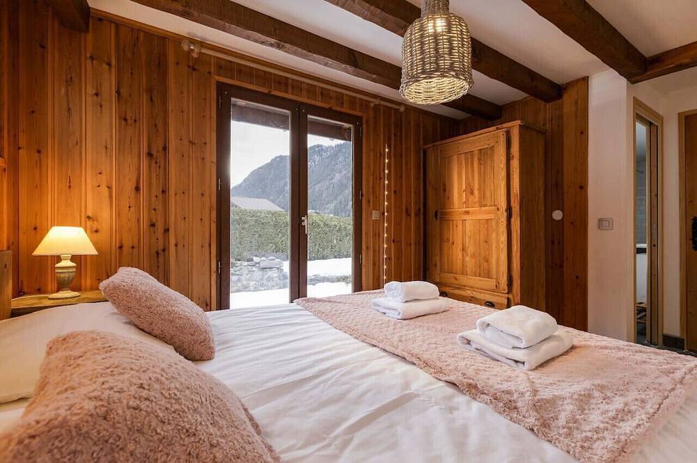 Songenaz - Chalet 170m2 Cheminée Jacuzzi Sauna Vues in Chamonix, Mont-Blanc-Massiv