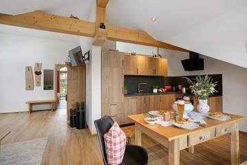 Ferienwohnung für 4 Personen, mit Garten am Chiemsee