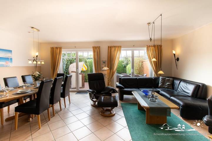 Ferienhaus für 8 Personen, mit Terrasse und Garten sowie Sauna in Mittelfehmarn, Fehmarn
