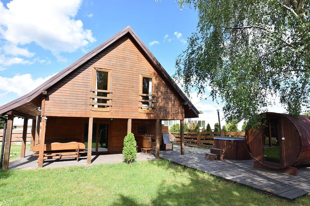 Ferienhaus am See Zarnowieckie mit Sauna in powiat wejherowski