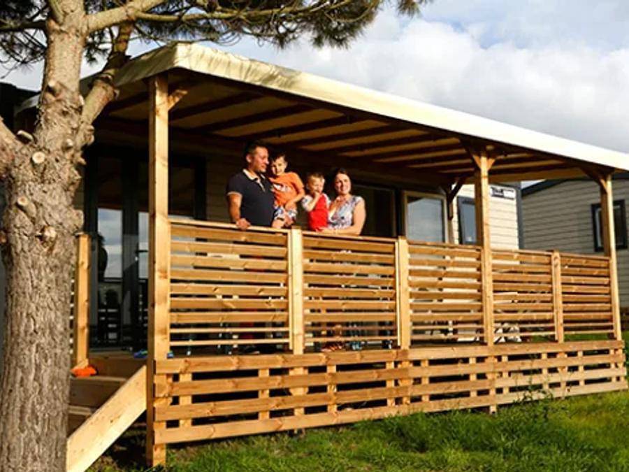 Camping Trezmalaouen - Mobilhome 6 personnes - 3/6 pers climatisé in Plonévez-Porzay, Iroise
