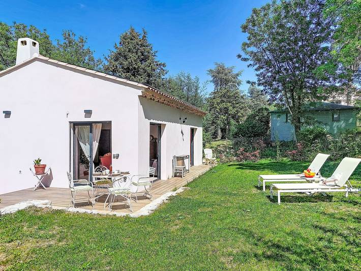 Maison de vacances pour 4 personnes, avec terrasse et jardin à La Roquette-sur-Siagne