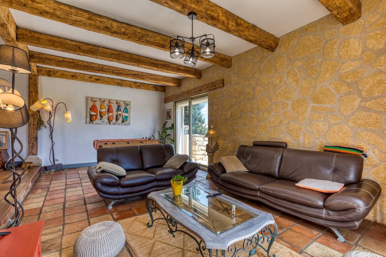Languedoc-Villa mit Pool und Bergblick in Pailhès, Mittelmeerküste (Frankreich)