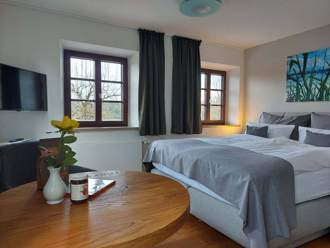Ganze Ferienwohnung, Marxhof im Chiemgau - Studio Tiny in Seebruck, Chiemsee