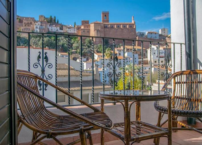 Apartamento para 5 personas, con Balcón además de Terraza y Vistas en Villafamés