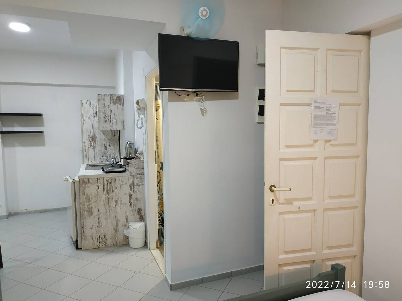 Ganzes Studio, Super Economy Studio im Erdgeschoss, kein Balkon in Agia Pelagia, Achlada
