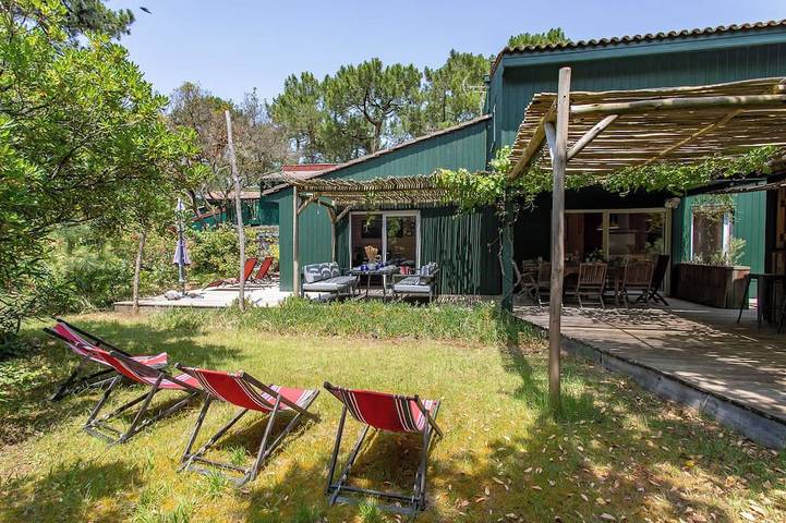 Villa pour 8 personnes, avec balcon et jardin à Lège-Cap-Ferret