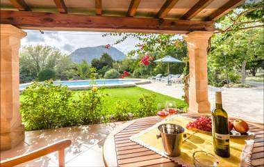 Can Mart in Pollença, Serra de Tramuntana für 4 
