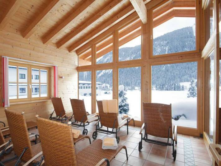 Ferienwohnung für 2 Personen, mit Balkon und Garten sowie Sauna und Ausblick in Tannheimer Tal - 3